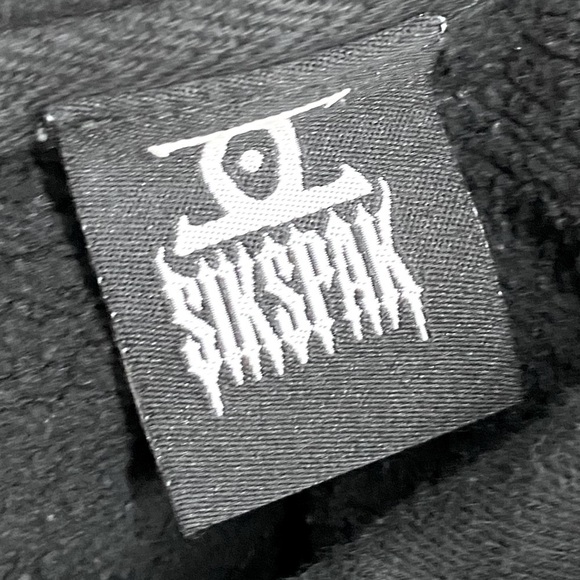 Sikspak Outlaw Scum F@CK Here To Bum You Out Graphic Hoodie M - Picture 3 of 16